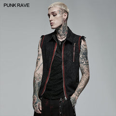 WY-1372MJM Punk Daily Wear Decadent Vest?-??Punk Rave Clothing