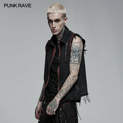 WY-1372MJM Punk Daily Wear Decadent Vest?-??Punk Rave Clothing