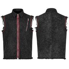WY-1372MJM Punk Daily Wear Decadent Vest?-??Punk Rave Clothing