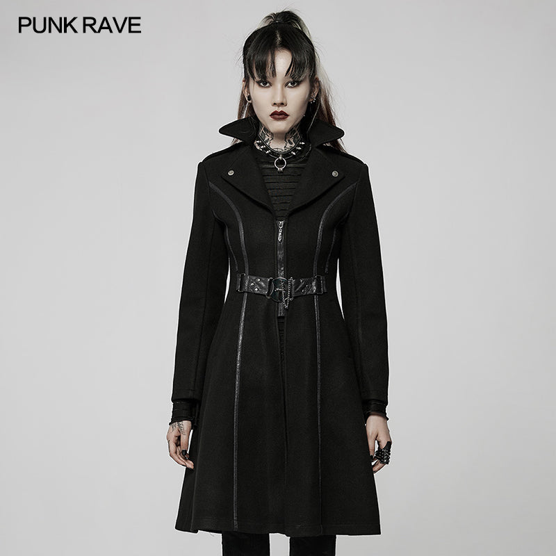 WY-1389XCF 2022 Punk military handsome coat?-??Punk Rave Clothing