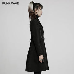 WY-1389XCF 2022 Punk military handsome coat?-??Punk Rave Clothing