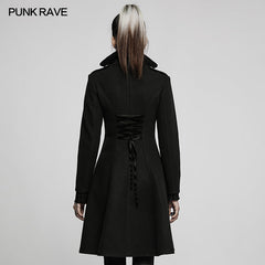 WY-1389XCF 2022 Punk military handsome coat?-??Punk Rave Clothing