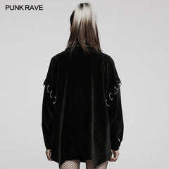 WY-1390CCF Punk decomposition daily shirt?-??Punk Rave Clothing