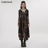 WY-1393XCF Dark Wizard Coat?-??Punk Rave Clothing