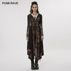 WY-1393XCF Dark Wizard Coat?-??Punk Rave Clothing