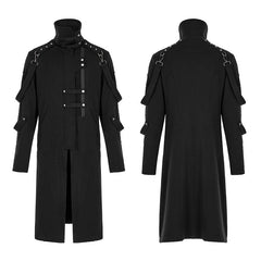 WY-1422XCM Punl knitted long coat?-??Punk Rave Clothing