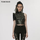 WY-1444XDF Cyber one-arm jacket?-??Punk Rave Clothing