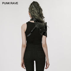 WY-1444XDF Cyber one-arm jacket?-??Punk Rave Clothing
