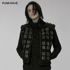 WY-1448MJM Post-apocalyptic style Vest?-??Punk Rave Clothing