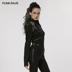 WY-1450XDF The Post-apocalyptic Techwear style Jacket?-??Punk Rave Clothing
