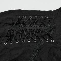 WY-1463CCM Goth daily shirt?-??Punk Rave Clothing