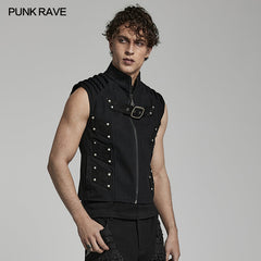 WY-1473MJM 2023 Doomsday Punk Vest?-??Punk Rave Clothing
