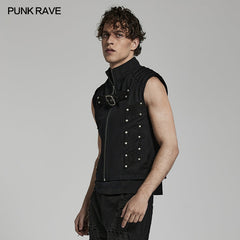 WY-1473MJM 2023 Doomsday Punk Vest?-??Punk Rave Clothing