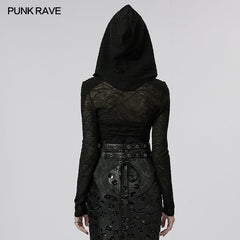 WY-1475XDF The Post-apocalyptic Techwear Bolero?-??Punk Rave Clothing