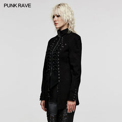 WY-1520XCF PUNK Denim Jacket?-??Punk Rave Clothing