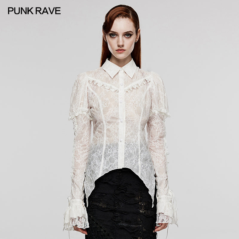 WY-1529CCF Dark Harajuku Style Shirt?-??Punk Rave Clothing