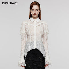 WY-1529CCF Dark Harajuku Style Shirt?-??Punk Rave Clothing