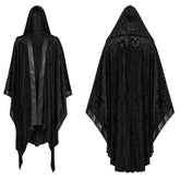 WY-1694DPM Gothic Hooded Cloak Oversized Sleeveless Drape Coat for Men?-??Punk Rave Clothing