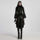 WY-1736XCF Gothic Jacket Victorian Tailcoat Style Long Flared Sleeves