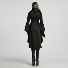 WY-1736XCF Gothic Jacket Victorian Tailcoat Style Long Flared Sleeves