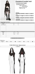 WY-1991MJ Female Top Gothic Skirt Plaid Mini Dark Aesthetic Punk Fashion Style