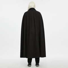 WY-2041EDM Gothic Coat Long Black Cloak Victorian Vampire Style