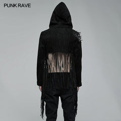 WY-667XDM Punk personality tassel jacket?-??Punk Rave Clothing