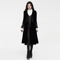 WY-1069LCF Noble Gothic Vampire Coat?-??Punk Rave Clothing