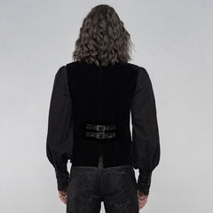 WY-1244MJM Gothic Gorgeous Jacquard Vest?-??Punk Rave Clothing