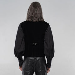 WY-1249MJM Vintage Goth Vest?-??Punk Rave Clothing