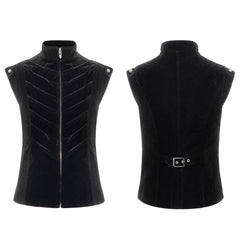 WY-1249MJM Vintage Goth Vest?-??Punk Rave Clothing