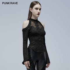 WY-1357CCF Gorgeous Gothic shirt?-??Punk Rave Clothing