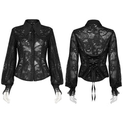 WY-1360CCF 2022 Gothic Lolita shirt?-??Punk Rave Clothing