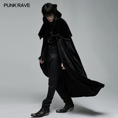 WY-1378DPM Gothic noble night Cloak?-??Punk Rave Clothing