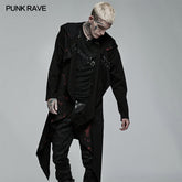 WY-1382WYM Goth printed knitted coat?-??Punk Rave Clothing
