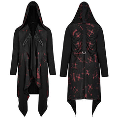 WY-1382WYM Goth printed knitted coat?-??Punk Rave Clothing