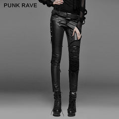 K-218 Vintage Bronze Club Wear Sexy Hot Punk Pants