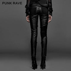 K-218 Vintage Bronze Club Wear Sexy Hot Punk Pants