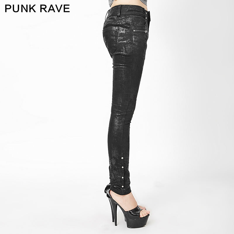 K-228 For Women Latest Fashion Skinny Slim Tight Gothic Pants