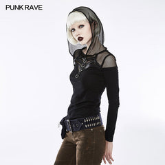 WS-245 Personality Punk Accessory Removable Belt With Vertical Bag