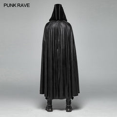 WY-1013 Gothic Mens black Retro Mystic Cloak