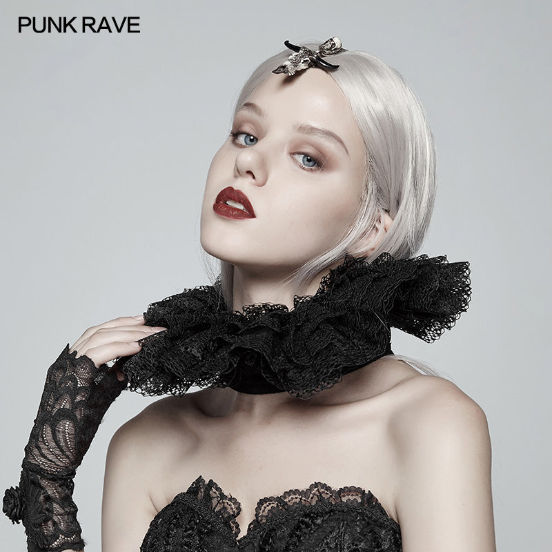 WS-294 Victoria Ruffle Lace Decoration Collar