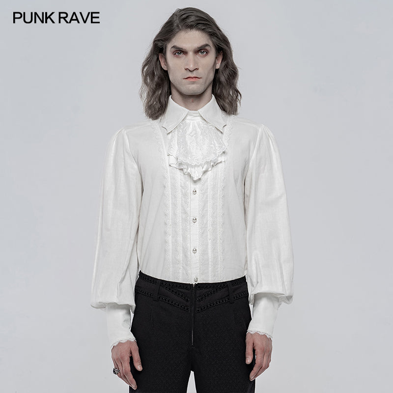 WY-1246CCM Gothic Gorgeous long Sleeve shirt?-??Punk Rave Clothing