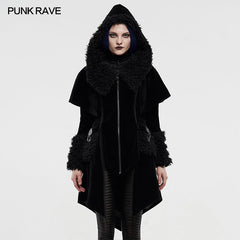 WY-1221ECF Gothic fake two cloaks