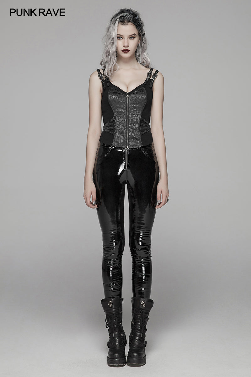 WY-1037 Steampunk Jacquard Waistcoat