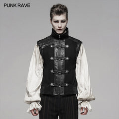 WY-1094MJM Steampunk Retro Vest?-??Punk Rave Clothing