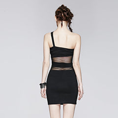 Q-259 Backless Sexy Dress Cotton Bracelet Skinny Strapless Gothic Dresses?-??Punk Rave Clothing
