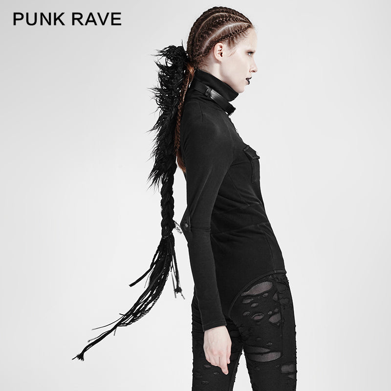 S-196 Personality Punk Rock Accessories Wool Hair Headwear