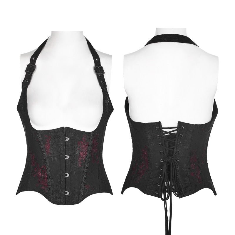 WY-838SYF Mystic Gothic Embossed Shirt with Intricate Baroque Design?-??Punk Rave Clothing