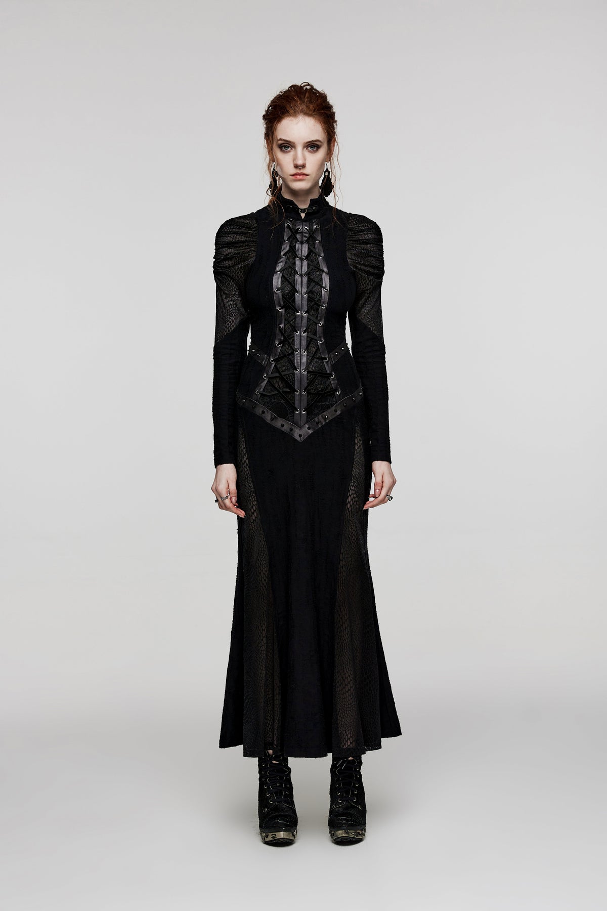 WQ-653LQF Gothic decadent sexy dress